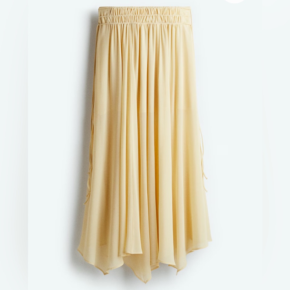 NWT H&M EDITION CHIFFON CIRCLE SKIRT - Picture 3 of 16